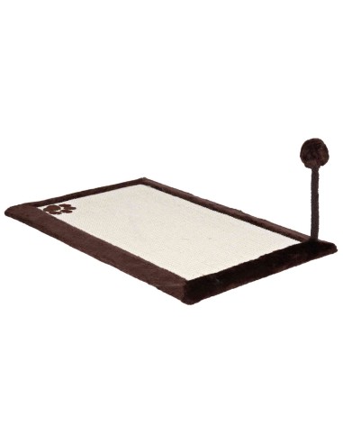 TRIXIE ALFOMBRILLA RASCADORA POMPÓN MARRÓN OSCURO 70 X 45 CM - 3