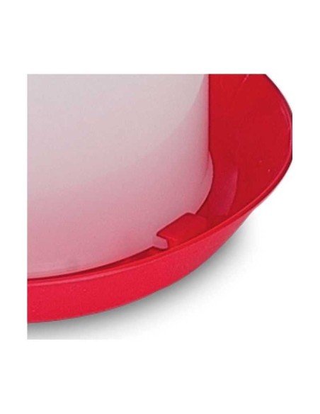 COPELE TOLVA COMEDERO PLÁSTICO ROJO AZUL - 2
