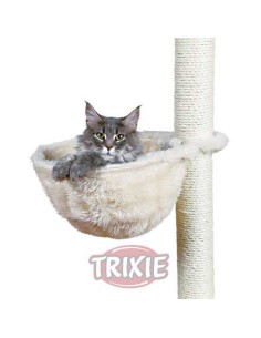 TRIXIE HAMACA PARA RASCADOR SUAVE CREMA Ø38 CM - 2