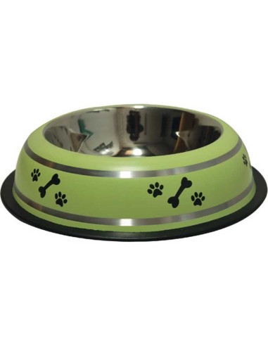 PETIPOP COMEDERO / BEBEDERO ACERO VERDE - 5