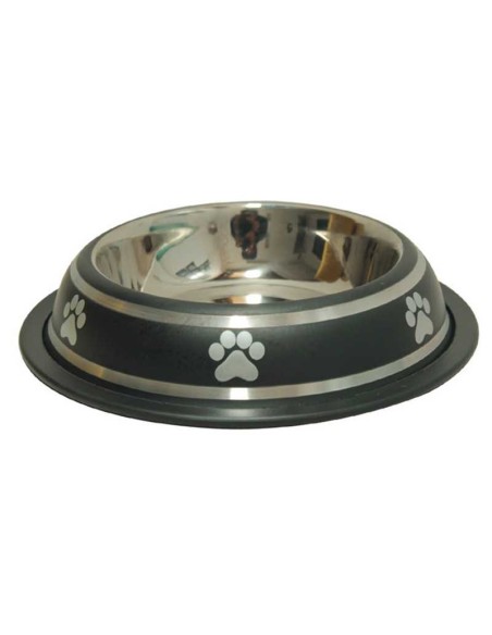 PETIPOP COMEDERO / BEBEDERO ACERO NEGRO - 4