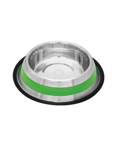 PETIPOP COMEDERO / BEBEDERO ACERO Y VERDE 2