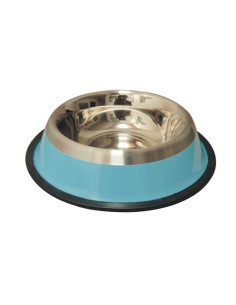 PETIPOP COMEDERO / BEBEDERO DE ACERO AZUL 2