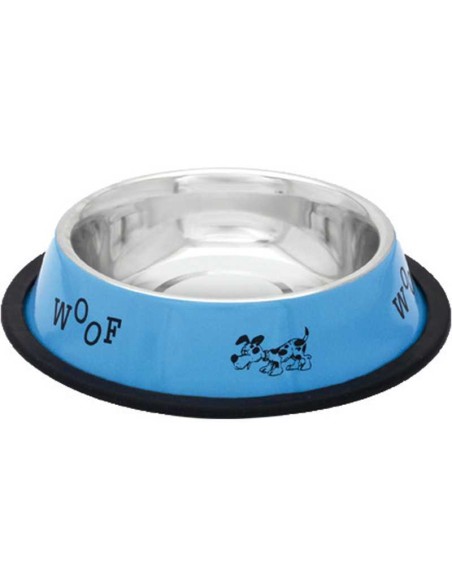 PETIPOP COMEDERO / BEBEDERO ACERO WOOF - 5