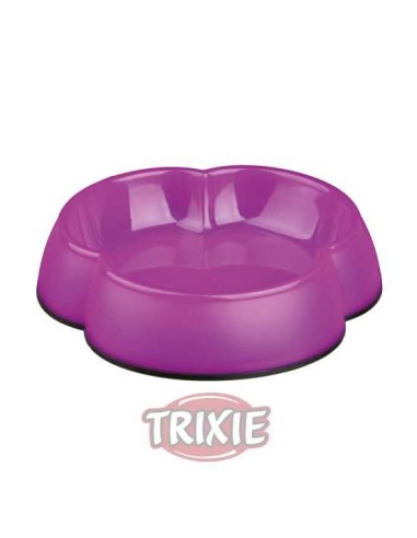 TRIXIE COMEDERO PLÁSTICO PESADO TRÉBOL Ø14 CM / 250 ML - 4