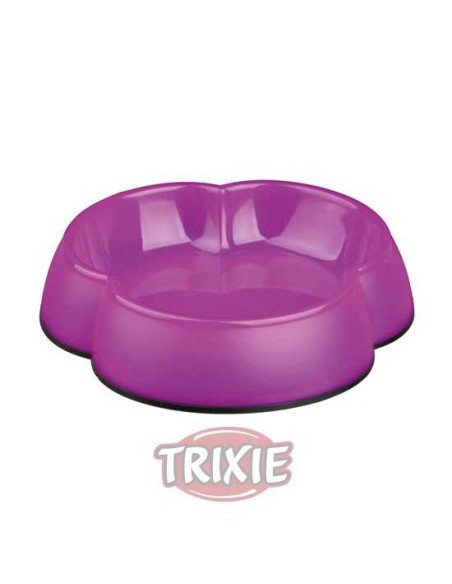TRIXIE COMEDERO PLÁSTICO PESADO TRÉBOL Ø14 CM / 250 ML - 4