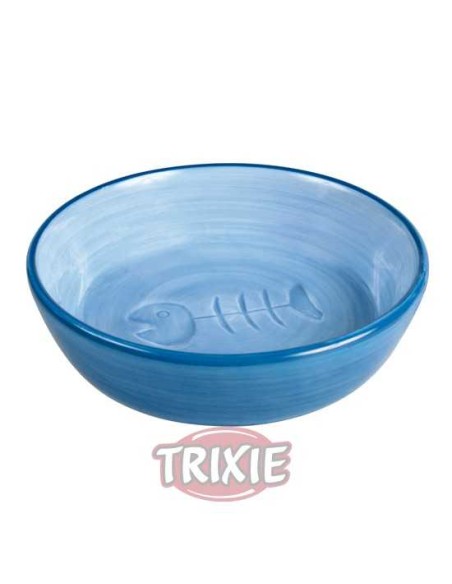 TRIXIE COMEDERO CERÁMICO GATOS RASPA Ø13 CM / 200 ML - 3