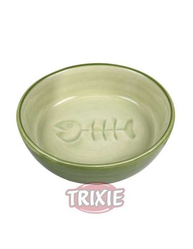 TRIXIE COMEDERO CERÁMICO GATOS RASPA Ø13 CM / 200 ML - 4