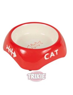 TRIXIE COMEDERO CERÁMICO GATOS CAT Ø13 CM / 200 ML - 2