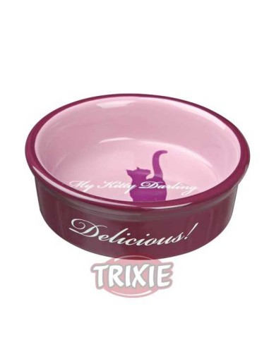 TRIXIE COMEDERO CERÁMICO GATOS MY KITTY DARLING Ø15 CM / 200 ML - 2
