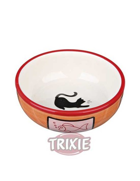 TRIXIE COMEDERO CERÁMICA PARA GATO Ø12 5 CM / 350 ML - 4