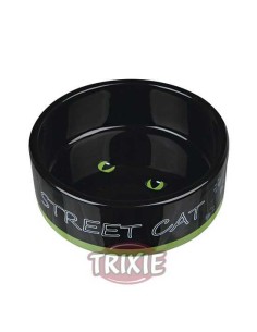 TRIXIE COMEDERO CERÁMICA STREET CAT Ø12 CM / 300 ML - 2