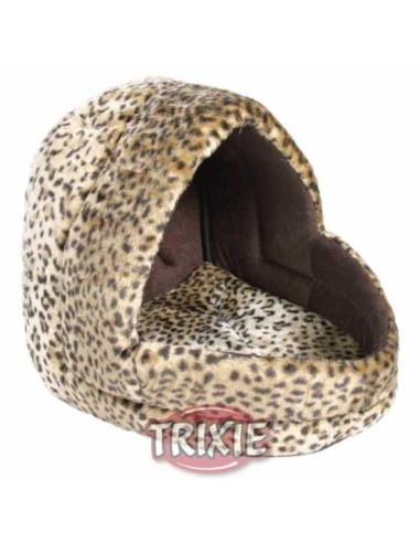 TRIXIE CUEVA SUAVE LEO LEOPARDO / MARRÓN 35 X 35 X 40 CM - 2