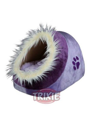 TRIXIE CUEVA SUAVE MINOU BEIGE / MARRÓN 35 X 26 X 41 CM LILA / VIOLETA 41 X 30 X 50 CM - 2