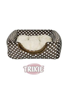 TRIXIE CUEVA / CAMA SUAVE MINA MARRÓN / BEIGE 40 X 32 X 40 CM - 2 2