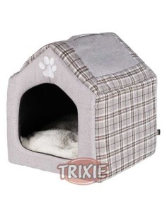 TRIXIE CUEVA SUAVE SILAS GRIS / CREMA 40 X 45 X 40 CM - 2
