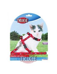 TRIXIE SET ARNÉS Y CORREA PARA GATITOS CATS 21-34 CM / 1 20 M - 2 2