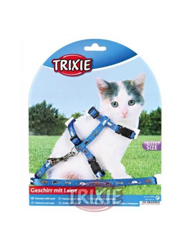 TRIXIE SET ARNÉS Y CORREA PARA GATITOS CATS 21-34 CM / 1 20 M - 5