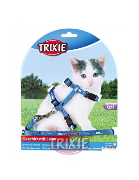 TRIXIE SET ARNÉS Y CORREA PARA GATITOS CATS 21-34 CM / 1 20 M - 5