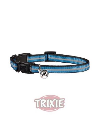 TRIXIE COLLAR GATOS CON DOBLE CIERRE REFLECTANTE