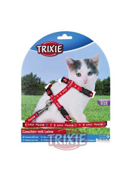 TRIXIE SET ARNÉS Y CORREA PARA GATITOS KITTY CATS 21-33 CM / 1 20 M - 4
