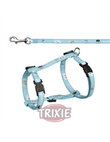TRIXIE ARNÉS MIMI CON CORREA 25-45 CM / 10 MM - 1.20 M - 2