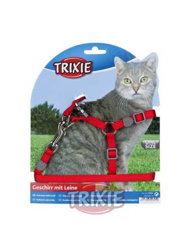 TRIXIE SET ARNÉS Y CORREA PARA GATOS CORE 26-37CM / 1 20 M - 3