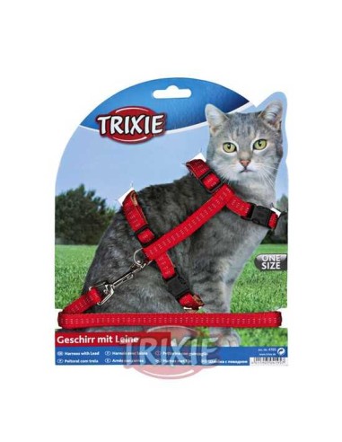 TRIXIE SET ARNES Y CORREA SOFTLINE ELEGANCE 26-44CM / 1 20 M - 2