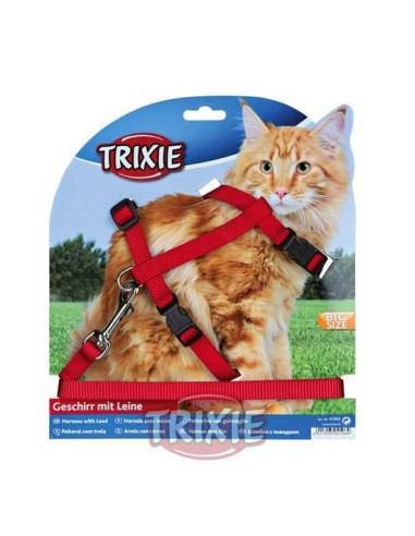 TRIXIE SET ARNES Y CORREA GATOS XL 22-36CM / 1 20 M - 2