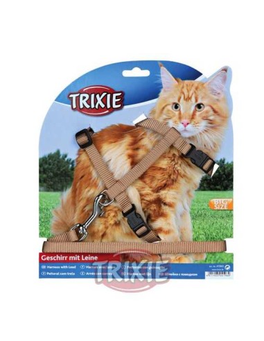 TRIXIE SET ARNES Y CORREA GATOS XL 22-36CM / 1 20 M - 5