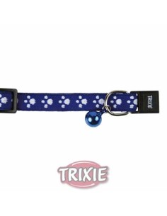 TRIXIE COLLAR GATOS ELÁSTICO HUELLAS