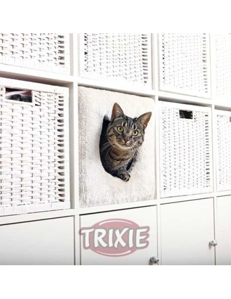 TRIXIE CUEVA SUAVE PARA ESTANTERÍAS GRIS CLARO 37 X 33 X 33 CM - 3