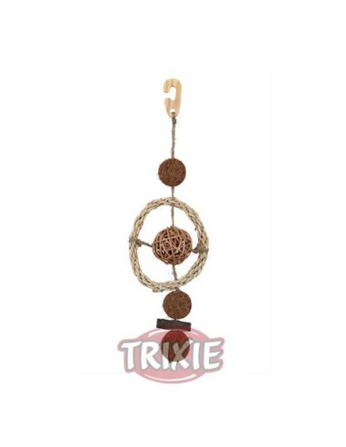 TRIXIE JUGUETE NATURAL CON CUERDA DE SISAL II 35 CM - 2