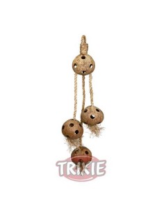 TRIXIE JUGUETE CUERDA CON COCO 80 CM - 2