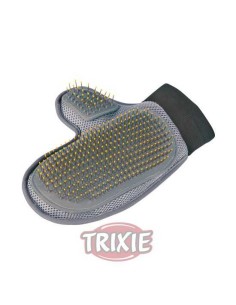TRIXIE GUANTE CUIDADO PELAJE CERDAS METÁLICAS 18 X 24 CM - 2