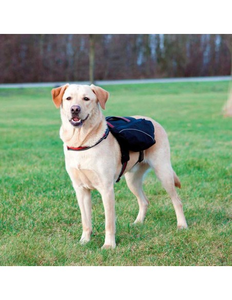 TRIXIE MOCHILA PARA PERRO NEGRO NEGRO L (29 X 15 CM) L-XL (31 X 17 CM) - 3