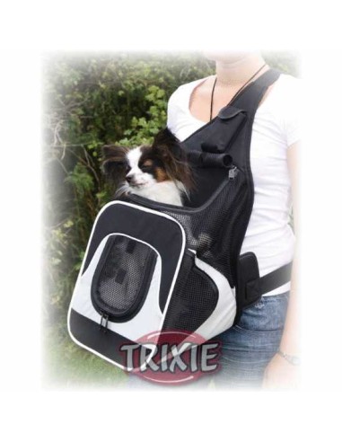TRIXIE MOCHILA FRONTAL SAVINA NEGRO / GRIS 30 X 33 X 26 CM - 2