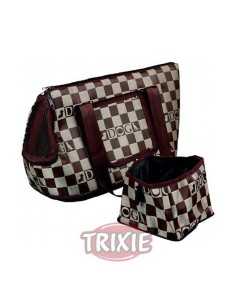 TRIXIE BOLSA CHESS MARRÓN / BEIGE 21 X 25 X 45 CM - 2