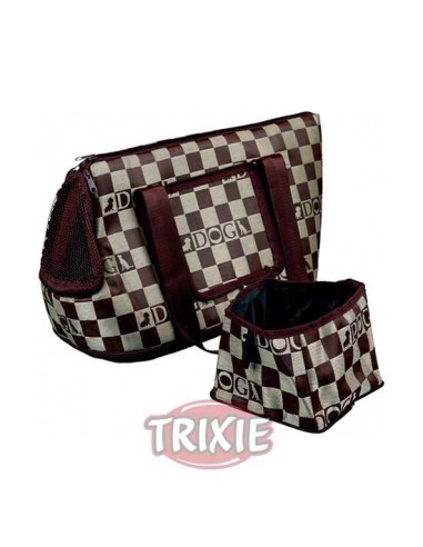 TRIXIE BOLSA CHESS MARRÓN / BEIGE 21 X 25 X 45 CM - 2