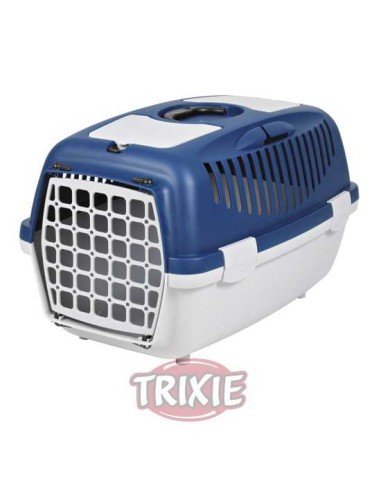 TRIXIE TRANSPORTÍN CAPRI 2 AZUL / GRIS CLARO 37 X 34 X 55 CM CM - 2