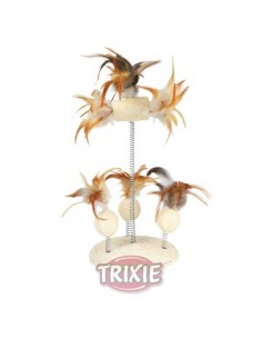 TRIXIE JUGUETE SOBRE MUELLES CON SISAL Ø15 X 30 CM - 2