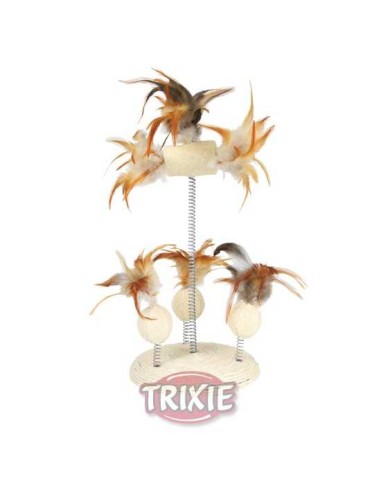 TRIXIE JUGUETE SOBRE MUELLES CON SISAL Ø15 X 30 CM - 2