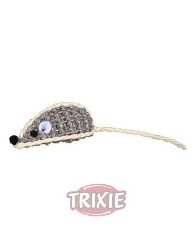 TRIXIE RATÓN Y PELOTA DE SISAL 5 CM / Ø4 CM - 2
