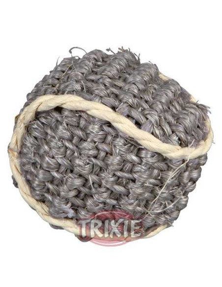 TRIXIE RATÓN Y PELOTA DE SISAL 5 CM / Ø4 CM - 5