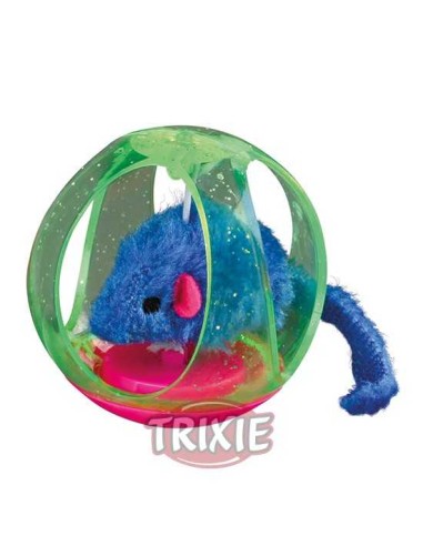 TRIXIE PELOTA SIEMPRE EN PIE RATÓN Ø6 CM - 2