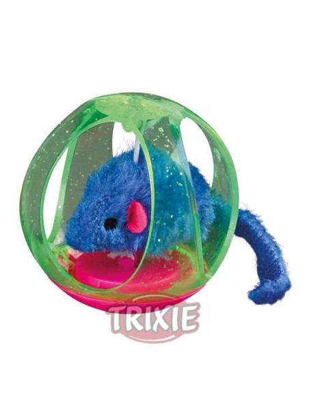 TRIXIE PELOTA SIEMPRE EN PIE RATÓN Ø6 CM - 2