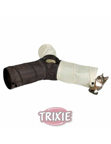 TRIXIE TÚNEL JUEGO GATOS TRIO 3 X Ø22 X 50 CM - 2