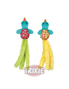 TRIXIE PÁJARO DE PELUCHE TEJIDO 9 CM - 2