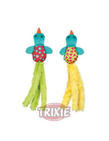 TRIXIE PÁJARO DE PELUCHE TEJIDO 9 CM - 2