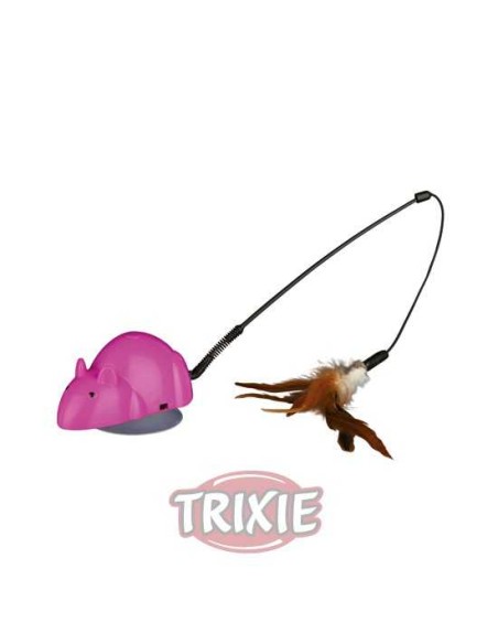 TRIXIE RATÓN LOCO CON JUGUETES INTERCAMBIABLES 12 CM - 2